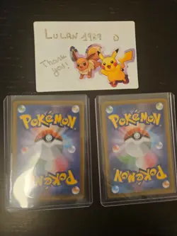 Bulbasaur and Ivysaur AR SET 064/063 M1L Mega Brave Pokemon Card Japanese NM - Image 2