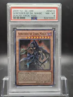 Yu-Gi-Oh! Sorcerer of Dark Magic DPYG-EN010 PSA 8 - Image 1