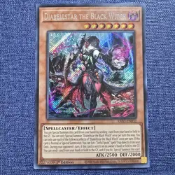 Yugioh Diabellstar the Black Witch RA03-EN032 - Secret Rare - 1st Edition - NM - Image 3