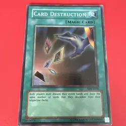 Card Destruction - Super Rare 1st Edition SDY-E038 - YuGiOh - Image 1