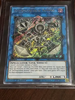 Near Mint Yugioh Relinquished Anima BROL-EN087 Secret Rare 1st Edition - Image 1