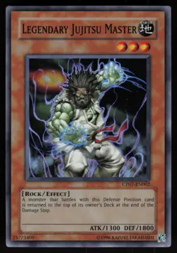 Legendary Jujitsu Master CP07-EN002 CP07 Super Rare Champion Pack 7 Yu-Gi-Oh - Image 1