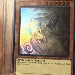 2022 Yu-Gi-Oh! GFP2 1st Edition Ghost Dark Magician Girl #GFP2-EN177 PSA 9 MINT - Image 2