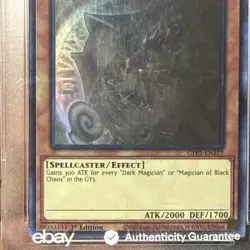 2022 Yu-Gi-Oh! GFP2 1st Edition Ghost Dark Magician Girl #GFP2-EN177 PSA 9 MINT - Image 4