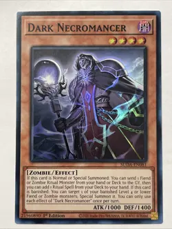 Yu-Gi-Oh! - Dark Necromancer - SUDA-EN081 - Super Rare - 1st Ed - NM/M - Image 1