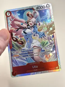 One Piece CCG Uta ST23-001 Super Rare Starter Deck 23 Mint Pack (deck) Fresh - Image 1