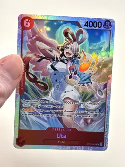 One Piece CCG Uta ST23-001 Super Rare Starter Deck 23 Mint Pack (deck) Fresh - Image 2