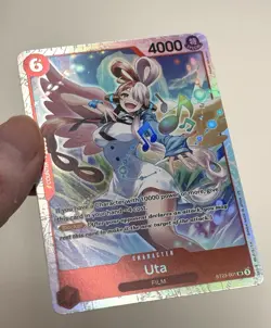 One Piece CCG Uta ST23-001 Super Rare Starter Deck 23 Mint Pack (deck) Fresh - Image 5