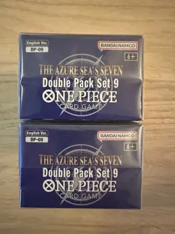 2 One Piece The Azure Sea's Seven (OP14) Double Pack Set Vol. 9 (Factory Sealed) - Image 4