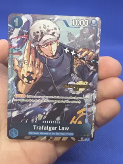 One Piece Trafalgar Law ST03-007 CS 2024 Championship Event Pack Promo Card NM - Image 2