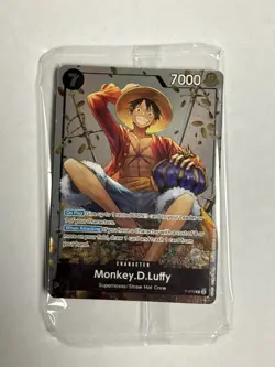 One Piece Monkey D. Luffy P-075 English Promo Exclusive Sealed - Tin Set Vol 2 - Image 1