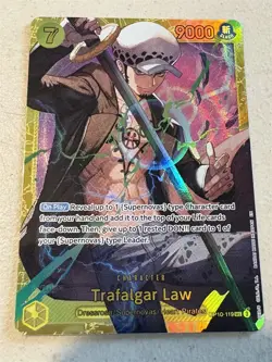 Trafalgar Law OP10-199, One Piece TCG From the Best Vol. 2, SEC foil, English - Image 1