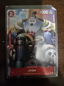 One Piece TCG Jinbe ST21-005 Alt Art English Version - Image 1