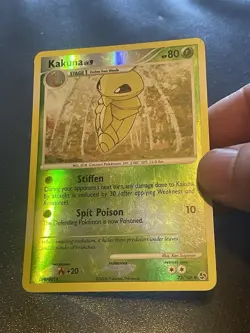 2007 Pokemon Kakuna 73/106 Great Encounters Reverse Holo Foil Card TCG - Image 1