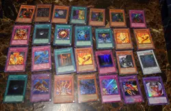 Lot of 28 Mixed Yu-Gi-Oh Cards 1996 vintage - Image 1