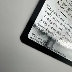 Draco Malfoy Slytherin Harry Potter Trading Card Holo - Image 2