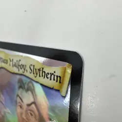 Draco Malfoy Slytherin Harry Potter Trading Card Holo - Image 4