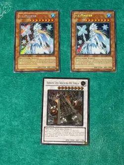3 Card Lot Ice Master TDGS-EN097 Secret 1st Edition Bureido STOR Ultimate Yugioh - Image 1