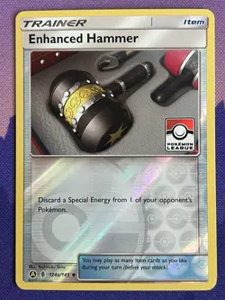 Enhanced Hammer 124a/145 Reverse Holo - League Promo - Pokemon Card - Image 1
