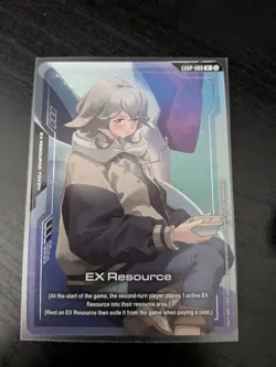 Bandai Gundam EX Resource Card EXRP-005 EX Gundam Card Game Atra Mixta Resource - Image 1