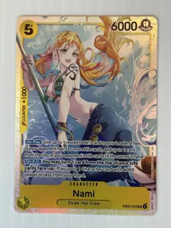 One Piece Card Game Nami EB03-053 SR Heroines Edition English - Image 1