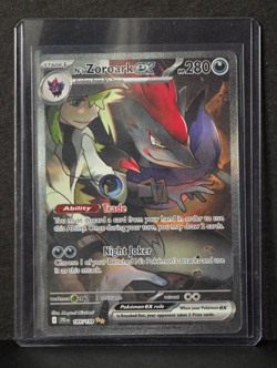 Pokemon TCG N's Zoroark EX Holo Card 185/159 Sv09: Journey Together - Image 3