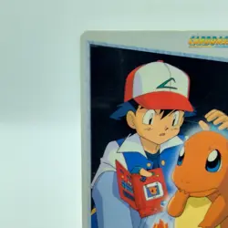 Pokemon Cards Carddass 27 Ash & Charmander Anime Collection VG Japanese i843 - Image 2