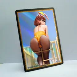VELMA DINKLEY Waifu Anime Card LIMITED 1/1 Custom TCG Holo T14090 - Image 2