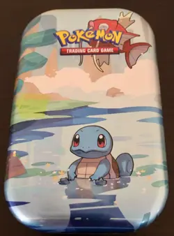 Pokemon Trading Card Game Kanto Friends Mini Tin, w/ 50 Mixed Cards Nintendo - Image 1