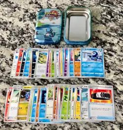 Pokemon Trading Card Game Kanto Friends Mini Tin, w/ 50 Mixed Cards Nintendo - Image 5