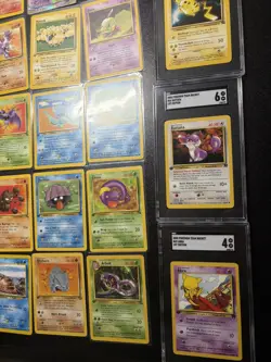 36 Pokemon Card Lot 1st Edition VINTAGE WOTC Team Rocket Jungle Holo Mix Slabs - Image 5