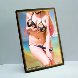 MARIN KITAGAWA Waifu Anime Card LIMITED 1/1 Custom TCG Holo T14071 - Image 2