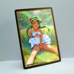 MALLOW Waifu Anime Card LIMITED 1/1 Custom TCG Holo Goddess Story ACG T14070 - Image 2