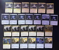 Magic: The Gathering - Command Tower & Sol Ring 25 Card Bundle - (description) - Image 1