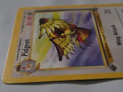 Pidgeot First Edition 1999 Jungle Pokemon Non-Holo Rare Card #24/64 - Image 3