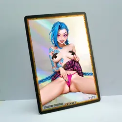 JINX Waifu Anime Card LIMITED 1/1 Custom TCG Holo Goddess Story ACG T14066 - Image 2