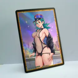 JENNY Waifu Anime Card LIMITED 1/1 Custom TCG Holo Goddess Story ACG T14063 - Image 2