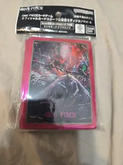 ONE PIECE Donquixote Doflamingo 70 Sleeves Official Card Sleeves Limited Bandai - Image 1