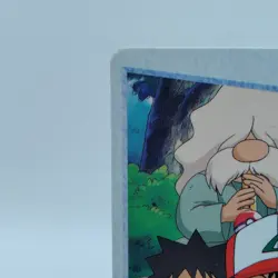 Pokemon Cards Carddass 11 Ash & Old Man Anime Collection VG Japanese i839 - Image 2