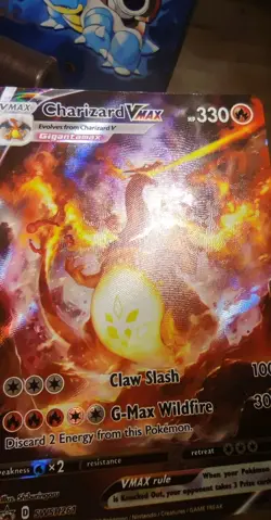 🔥 (NM+) Charizard VMAX SWSH261 English Black Star Promo Pokemon Card 🇬🇧 - Image 3