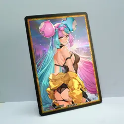 IONO Waifu Anime Card LIMITED 1/1 Custom TCG Holo Goddess Story ACG T14061 - Image 2