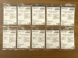 10 Packs ONE PIECE Mcdonald's 2025 Promo Card Game Complete Set Japanese Sealed - Image 2