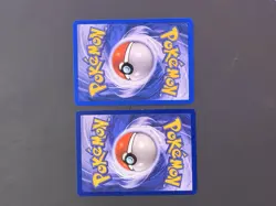 2 Vintage Pokemon Cards - Base Set Fossil Edition Slowpoke, Slowbro - 2 Card Lot - Image 2