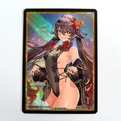 HU TAO Waifu Anime Card LIMITED 1/1 Custom TCG Holo Goddess Story ACG T14058 - Image 1