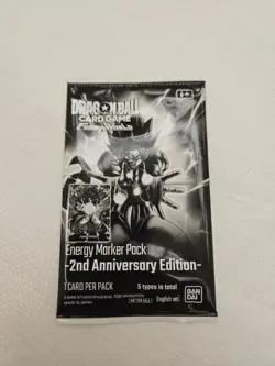 Bandai Dragon Ball Super Card Game Energy Marker Pack 2nd Anniversary English - Image 1