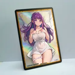 FERN Waifu Anime Card LIMITED 1/1 Custom TCG Holo Goddess Story ACG T14045 - Image 2