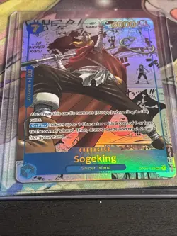 SOGEKING - (OP03-122) - MANGA ALTERNATE ART - ONE PIECE CARD GAME - TCG - ENG - Image 4