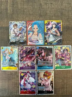 One Piece TCG - EB03 Heroine's Edition - Alt Art/Sec/Sr lot Vivi, Law, Nami, etc - Image 1
