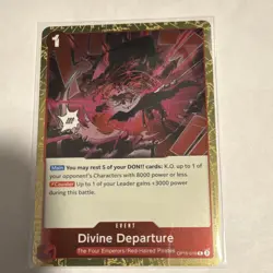 One Piece CCG Divine Departure Event The Four Emperors OP10-019 - Image 1