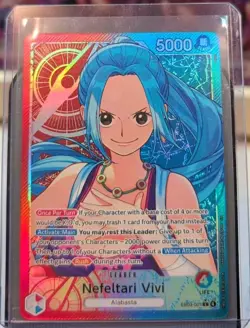 Nefeltari Vivi Alt Art Leader English One Piece EB03 Heroines Booster Edition - Image 1
